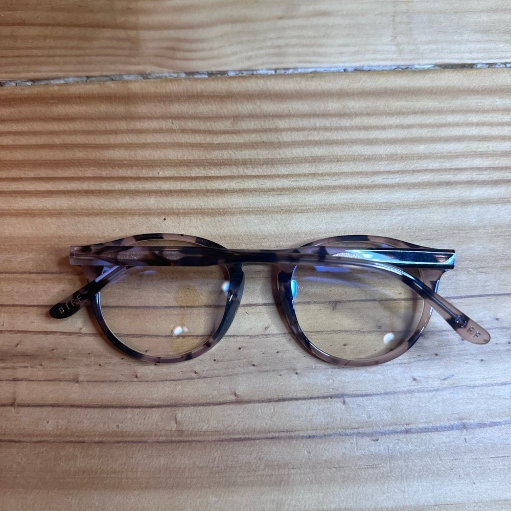 Diff Eyewear Tortoise Shell Glass Frames - Picture 6 of 11